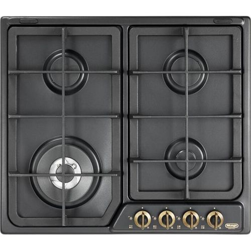 De'Longhi ANF 46 PRO Anthrazit Einbau-Gaskochfeld 4 Brenner