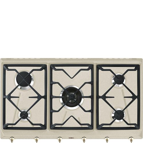 Smeg SRV896AVOGH2 Einbau-Gaskochfeld mit 5 Kochfeldern