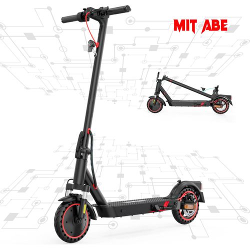 8.5 Zoll E-Scooter mit Straßenzulassung 25km/36V/7.8Ah/19km/h bis 120kg mit APP