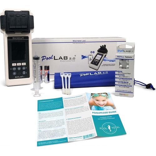 PoolLab 2.0 Photometer inkl. digitale POOL Total Wasserpflegefibel
