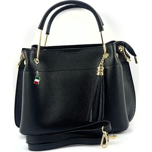 Handtasche schwarz Florence Tasche Leder D2OTF157S