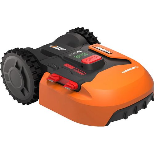 Worx Landroid S400 WR184E Mähroboter orange, für Gärten bis 400 m² Fläche