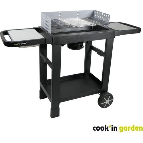 Holzkohlegrill 60x38cm - Cook'in Garden ch042t