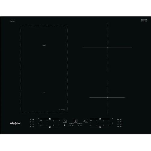 Whirlpool WL B4265 BF/IXL, Schwarz, Integriert, 65 cm, Zonen-Induktionskochfeld, Glaskeramik, 4 Zone(n)
