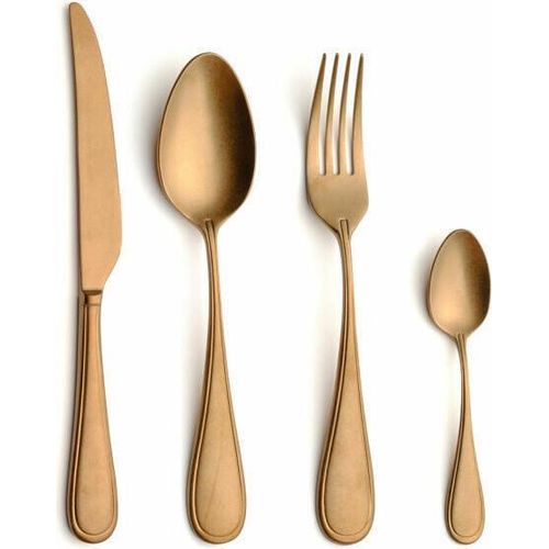 Comas Besteck-Set Contour Vintage Copper 24-tlg., Tafelbesteck, Edelstahl 18/10, Kupferfarben, 5780