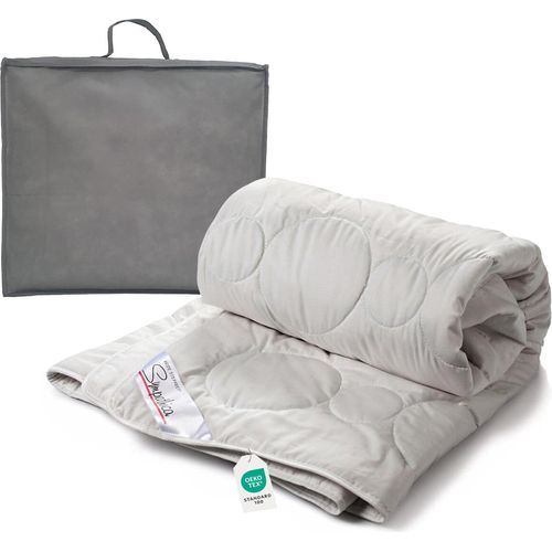 Sommerdecke 100% Premium Wildseide Seide Sommerbett Bettdecke 155x220