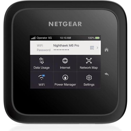 NETGEAR Nighthawk M6 Pro (MR6450) | 5G Router Sim-Karte WiFi 6E | LTE | Modem | Mobiler Hotspot| Ultraschneller, bis zu 4 GBit/s,