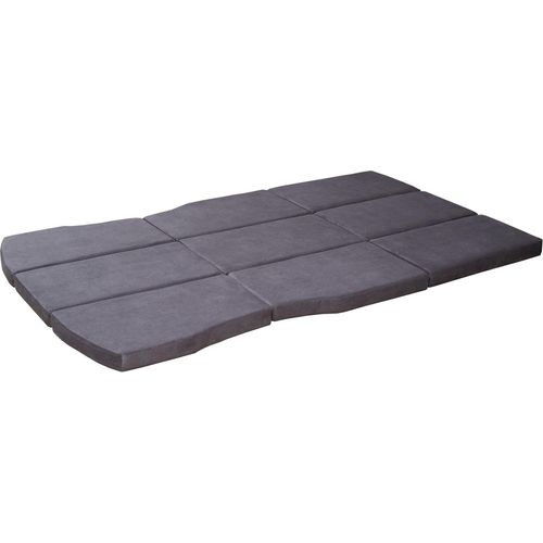 Premium Schlafauflage Tesla 3 Klappmatratze Matratze 190x107x7 cm Dunkelgrau