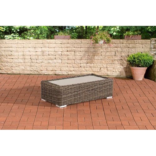 Tisch Madeira 5mm grau-meliert