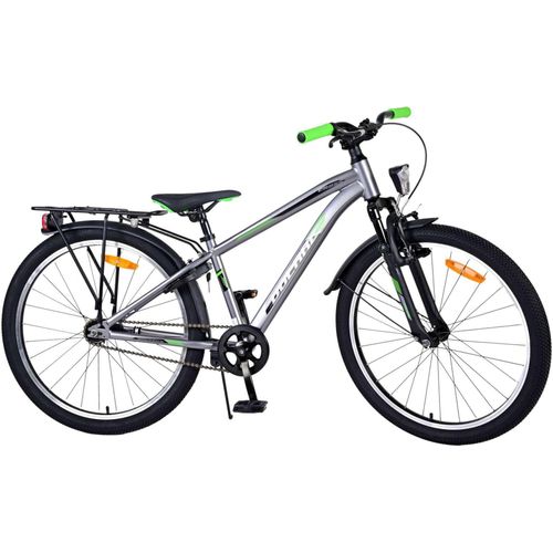 Volare Cross Kinderfahrrad - Jungen - 24 Zoll - dunkelgrau