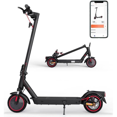 KOOLUX E Scooter mit Straßenzulassung Faltbarer 400W 30-35KM 36V10.4Ah 20km/h
