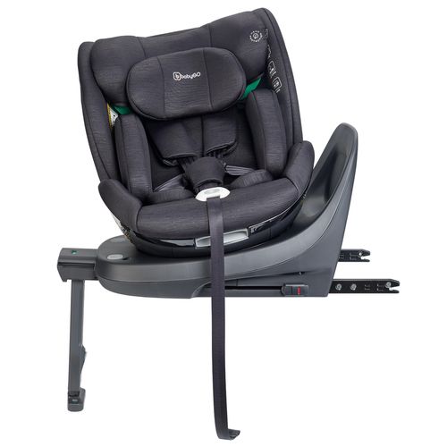BabyGo Kinderautositz Reboarder Prime360, schwarz