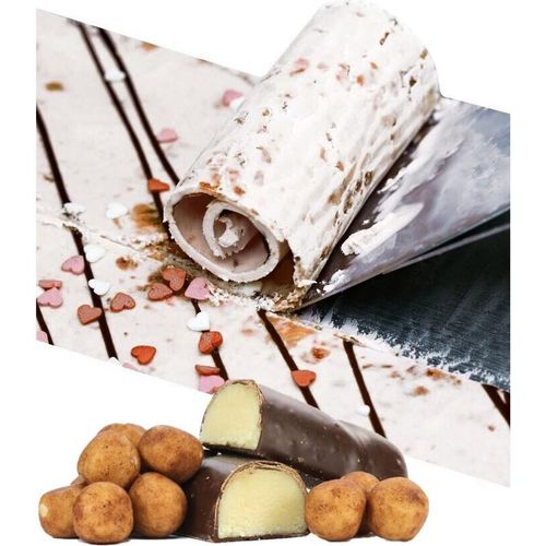 Gino Gelati Marzipan Rolleis Pulver – Eispulver für cremiges Marzipaneis – für Eismaschine oder ohne (10 Kg)