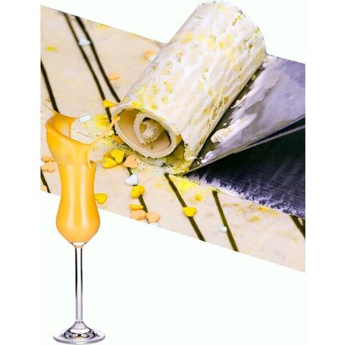 Gino Gelati Eierlikör Rolleis Pulver – Eispulver für cremiges Speiseeis, mit Wasser, Milch oder Sahne – für Eismaschine oder Handrührung (100 Kg)