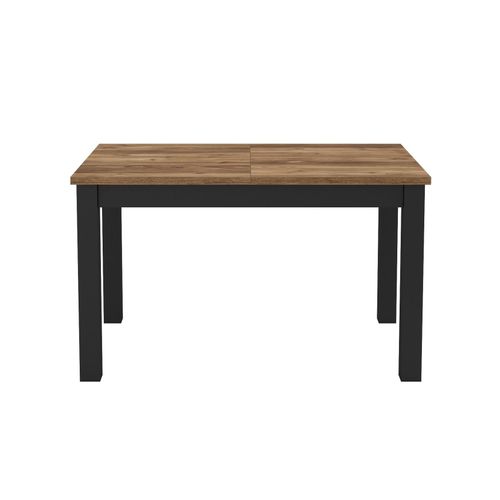 OXM Esstische Olin Appenzeller Fichte / Schwarz matt 130 x 77 x 85 cm