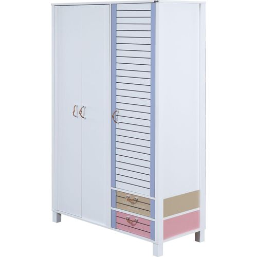Kleiderschrank Hayal 3-türig