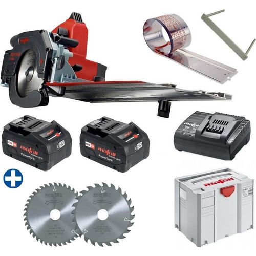Mafell Akku Kappschienen Säge KSS 40 18M bl + Sägeblätter Z24/Z40