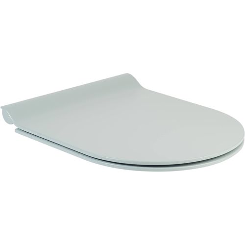 Ben Slim WC-Sitz mit Softclose und Quick-Release-Matte in Azurblau -