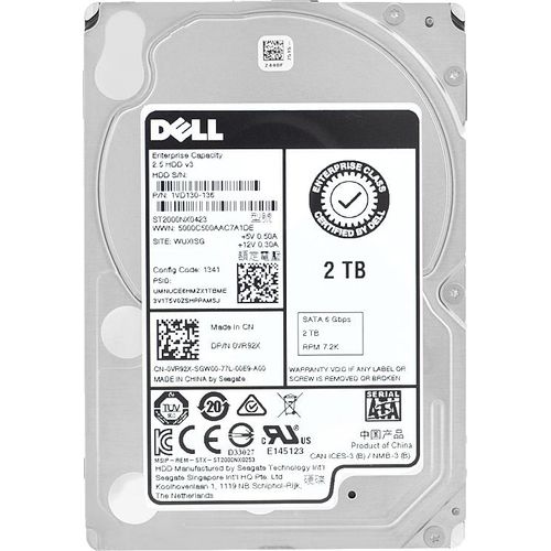 Dell 2Tb ST2000NX0423 128Mb Cache 7200Rpm Sata III 2,5