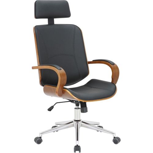 Bürostuhl Dayton walnuss/schwarz