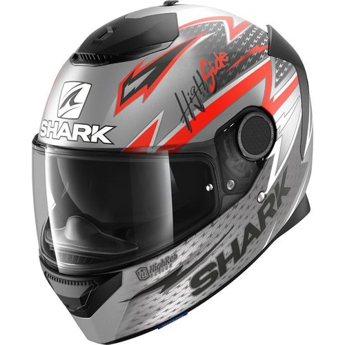 Shark Spartan Adrian Parassol Mat Helm, anthrazit/rot, 2XL (62/63)