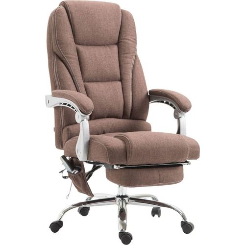 Bürostuhl Pacific Stoff mit Massagefunktion braun