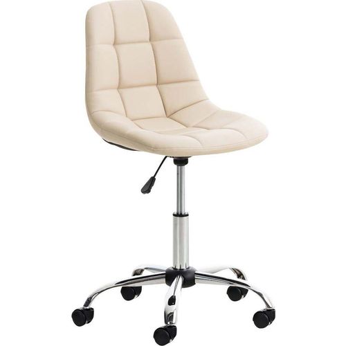 Bürostuhl Emil Kunstleder creme