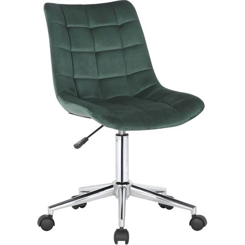 Bürostuhl Medford Samt grün