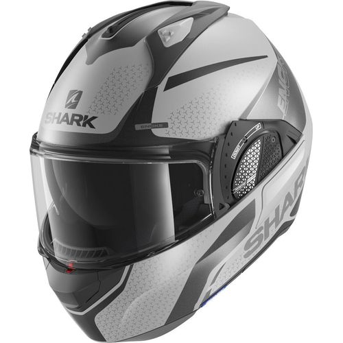 Shark Evo-GT Encke Matt Klapphelm, grau/schwarz, XS (53/54)