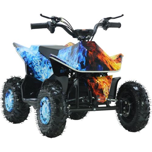 Elektro Cyber Quad Miniquad Atv 1000 Watt 36V Pocketquad Kinderquad ATV M2 Blau