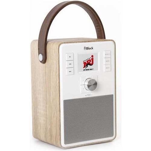 Block eMotion Walnuss (AB10221-03) DAB+ Internetradio (UKW, DAB+, Internetradio, Bluettoth, USB)