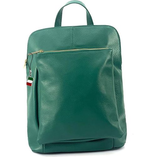 Cityrucksack grün Florence Rucksack Leder D2OTF610G