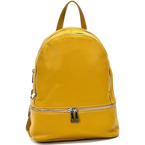 Cityrucksack gelb Florence Rucksack Leder D2OTF612Y