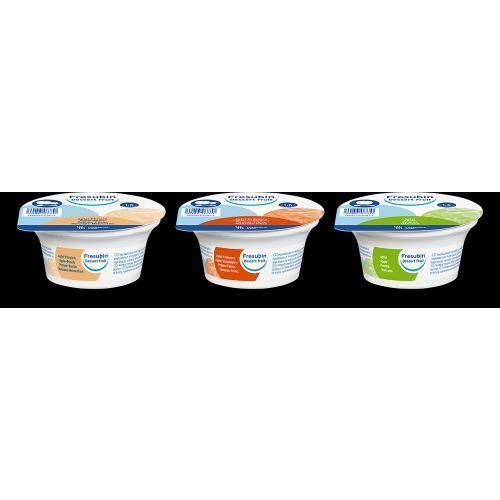 Fresubin dessert fruit Mischkarton im Becher 24X125 g