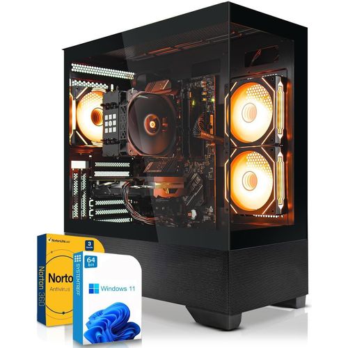 SYSTEMTREFF Gamer PC-System - Ryzen 9 5950X - Nvidia GeForce RTX 5060 8GB - 32GB DDR4 - 1TB WD Green SN3000 + - Windows 11 Pro - Desktop