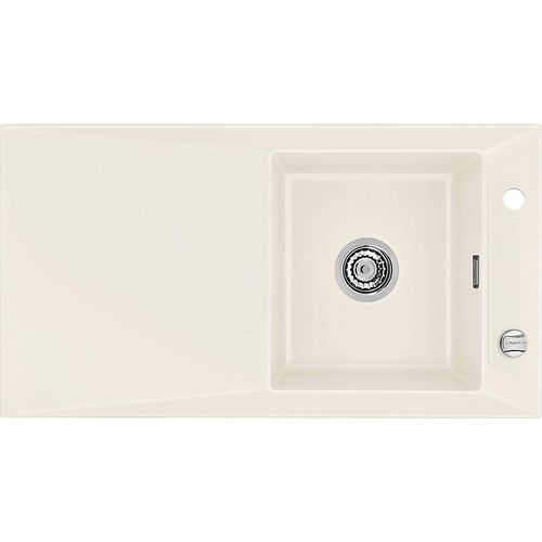 Spüle KeraDomo SIRO 90 Jasmin mit Excenterbedienung