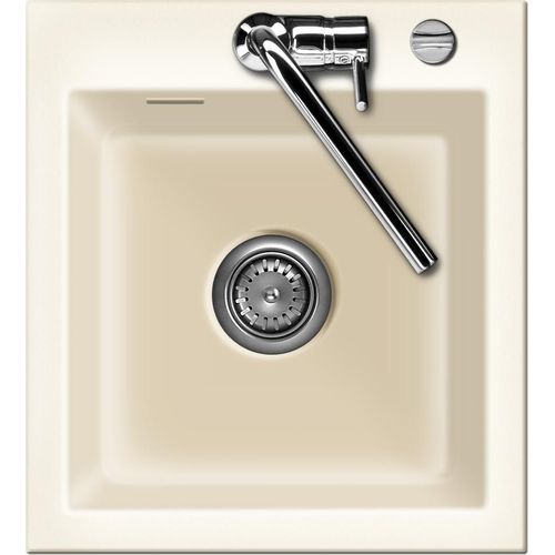 Spüle KeraDomo MERA 46 Jasmin mit Excenterbedienung