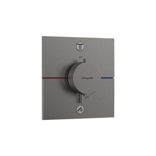 HansGrohe ShowerSelect Com.E Thermostat UP 2 Verbraucher BBC Brushed Black Chrome, 15572340