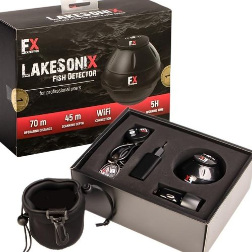 Fishing Expedition LakeSoniX – WLAN-Sonar-Echolot zur Erkennung von Fischen