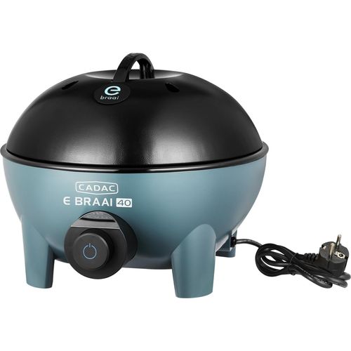 CADAC E-BRAAI 40 petrol - Elektro Tischgrill mit stufenloser Regelung und Thermosensor