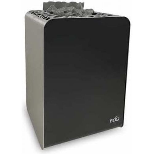 Eos Organic W 6 kW finnischer Saunaofen Elektro Wandofen Anthrazit