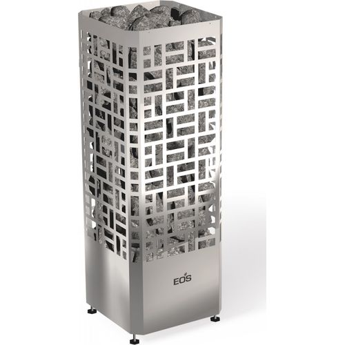 Eos Edge 9 kW finnischer Saunaofen Elektro Standofen Edelstahl