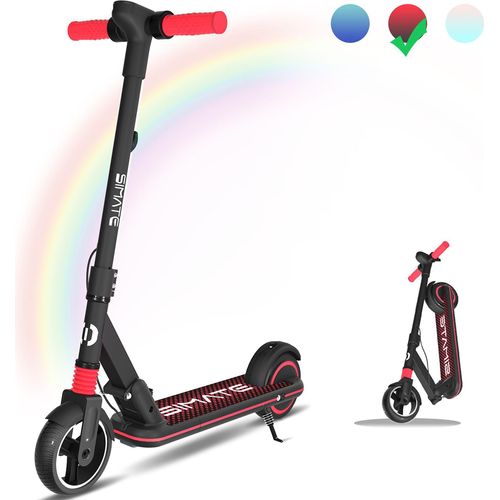 Elektroroller, 130 W Motor/Höchstgeschwindigkeit 14 km/h/24 V 2,5 Ah Lithium-Ionen-Akku