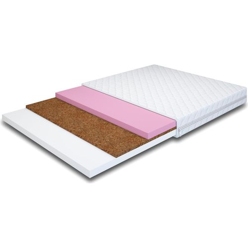Matratzentopper SOLID 200 x 200 cm Topper Höhe ca. 8 cm H2/H3