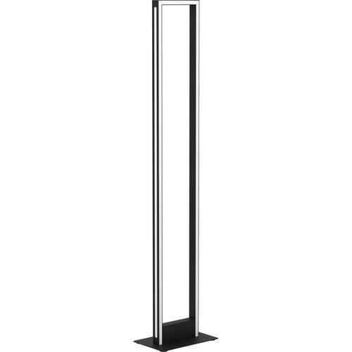 EGLO connect.z Smart-Home LED Stehlampe Salvilanas-Z, dimmbare Standleuchte, ZigBee, App und Sprachsteuerung Alexa, CCT, Stehleuchte in Schwarz