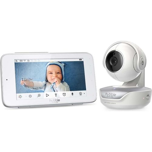 Hubble Nursery Pal Deluxe Video Babyphone - bis zu 300m, 2-Wege-Kommunikation