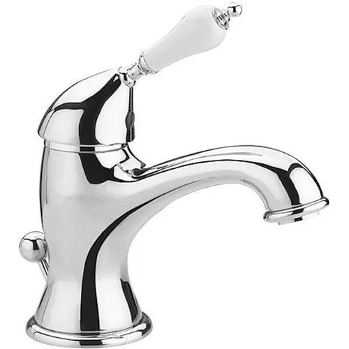 Waschtischarmatur Chrom Retro, Vintage Wasserhahn, Mischbatterie