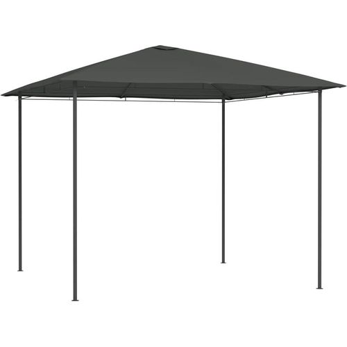 Pavillon 3x3x2,6 m Anthrazit 160 g/m²