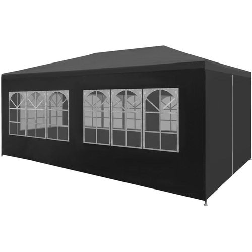 Möbel Partyzelt 3x6 m Anthrazit DE38479