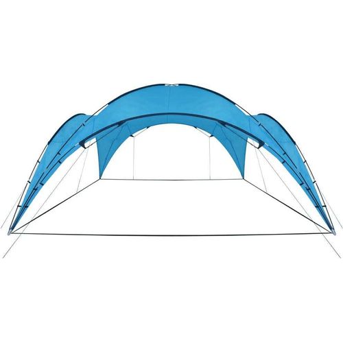 Kuppelpavillon 450x450x265 cm Hellblau